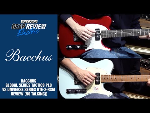 Bacchus Global Series TACTICS PLD VS Universe Series BTE-2-RSM Review (No  Talking)