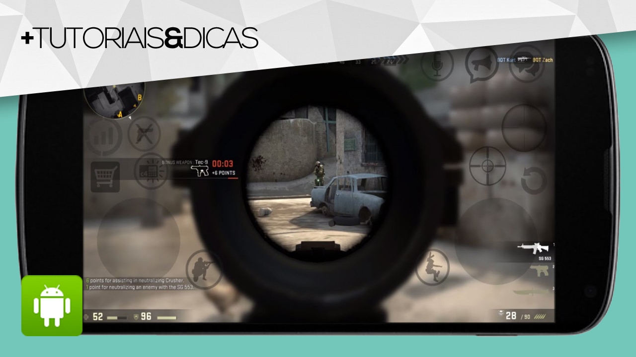 Como jogar CS:GO em QUALQUER CELULAR (Counter-Strike) - YouTube