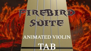 Firebird Suite Finale (I. Stravinsky) - Animated Violin Tab