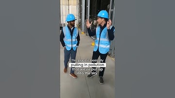 Inside look at carbon capture technology #shorts