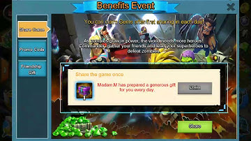 Clash Of Zombies 2 Promo Code