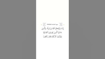 سورة المائدة ٥٥