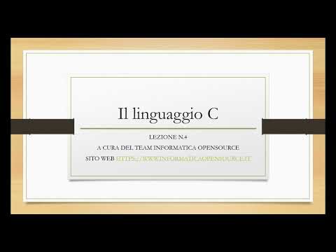 Linguaggio C - i costrutti switch case, le enumerazioni e la gestione dei numeri casuali