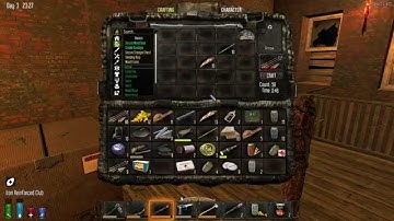 7 days to die A124  coldfront  ep3  last minute town