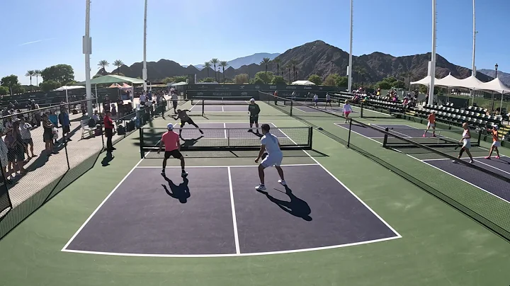 Second Round Doubles Match - Indian Wells USA Nati...