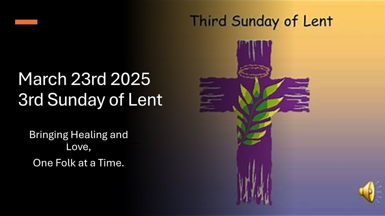 Summerlea United Church March 23, 2025 - Third Sunday of Lent - YouTube