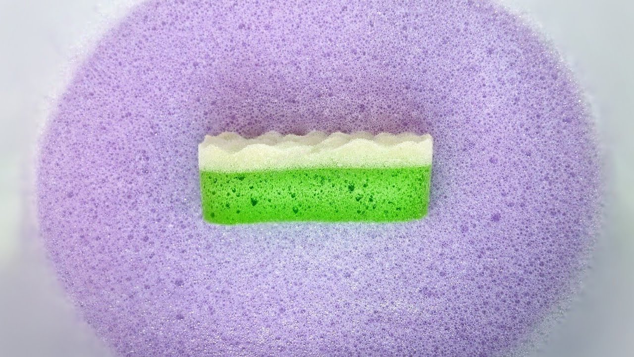 ASMR Resqueezing Recycled Mix ♻️ 🧽 