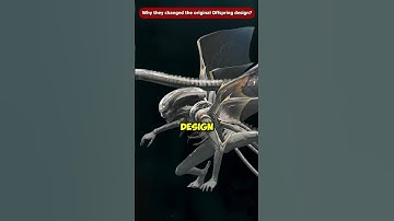 Why did They Change the Original Offspring Xenomorph Design in Alien Romulus? #shorts #facehugger