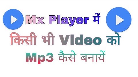 How To Play Audio On MX Player | MX Player मे MP3 Songs कैसे चलाये |_Tech master