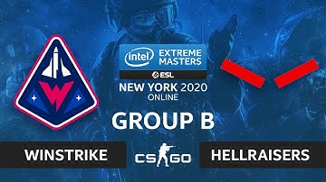 CS:GO - Winstrike vs. Hellraisers [Train] Map 3 - IEM New York 2020 - Group B - CIS