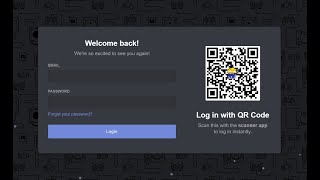 Build a Responsive Discord Login Form UI Clone in HTML5 CSS3 & Javascript