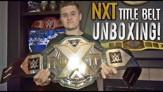WWE | New NXT Championship Replica Title Belt Unboxing!