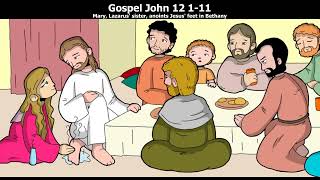 Reflection for Kids | Gospel John 12 1-11   | 3 April 2023