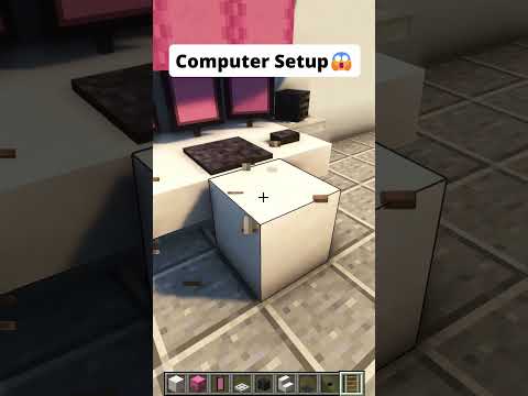 Minecraft Computer Setup😱#shorts #minecraft