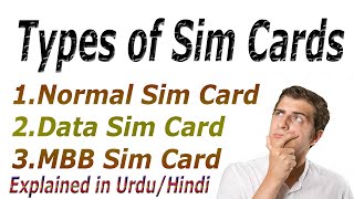 What are the Types of Sim Cards Explained in Urdu Hindi screenshot 3
