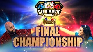 Geek Movie Trivia LIVE - FINAL CHAMPIONSHIP!