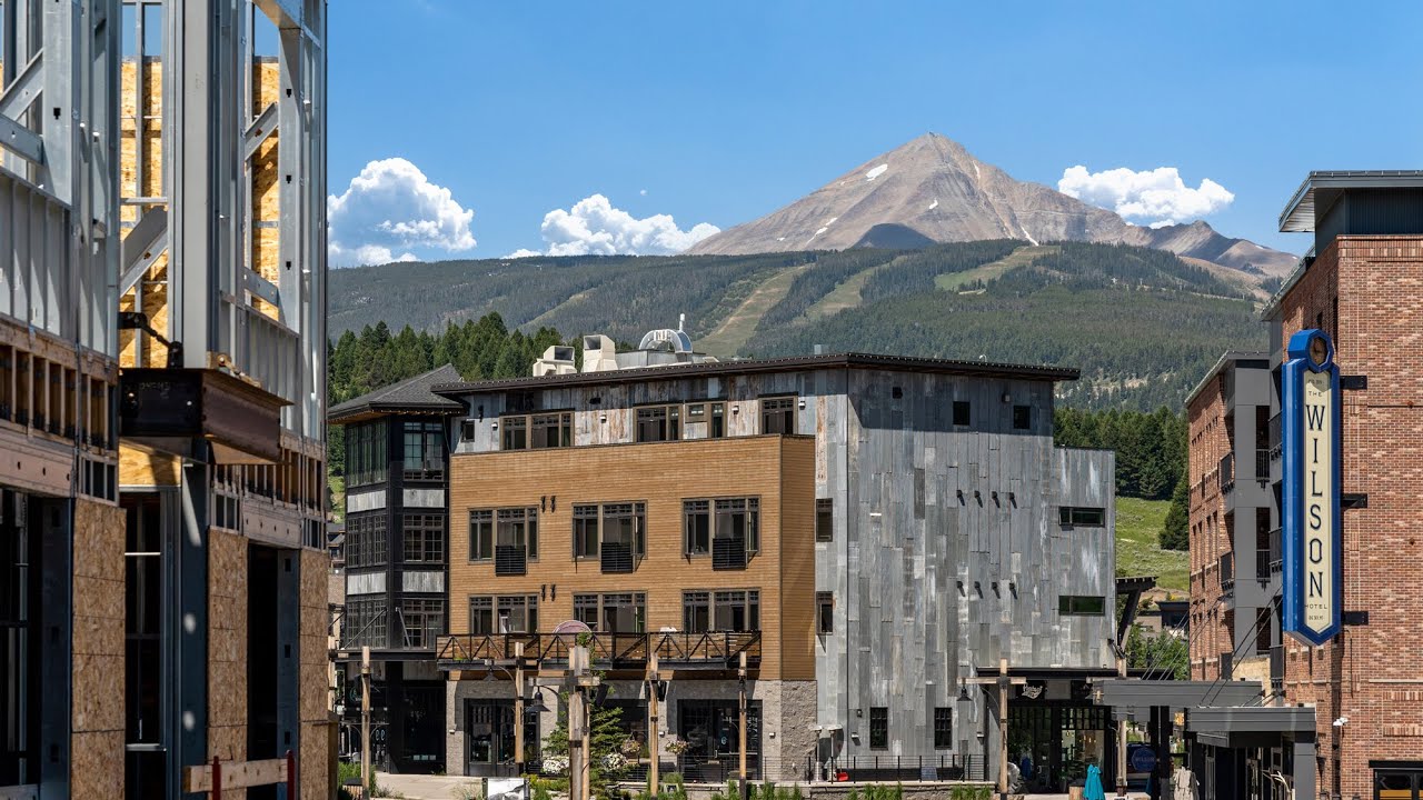 Aerial Video and Agent Interview for The Franklin Residences | Big Sky, Montana