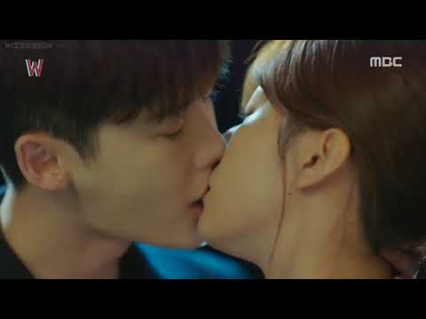 Lee Jong-Suk and Han Hyo-joo ( Kissing Scene😍)