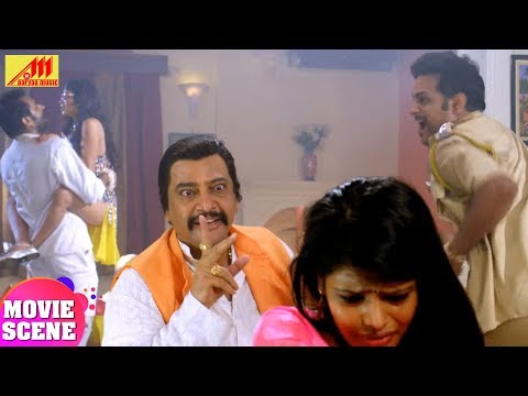 पुलिस और नेताजी मिलके ले रहे हे मजा | Bhojpuri Movie Scene