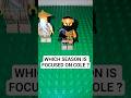 Which season is focused on Cole ? #lego #ninjago #legoninjago
