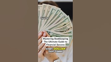 Mastering Bookkeeping :The Ultimate Guide to Financial Success #Bookkeeping #FinancialJourney