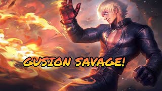 SAVAGE!! GUSION LEGENDARY GAMEPLAY | GAMERS PEDIA