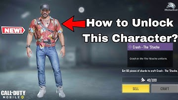 How to Get FREE Crash - The Stache Character in Season 7 2023 Cod Mobile