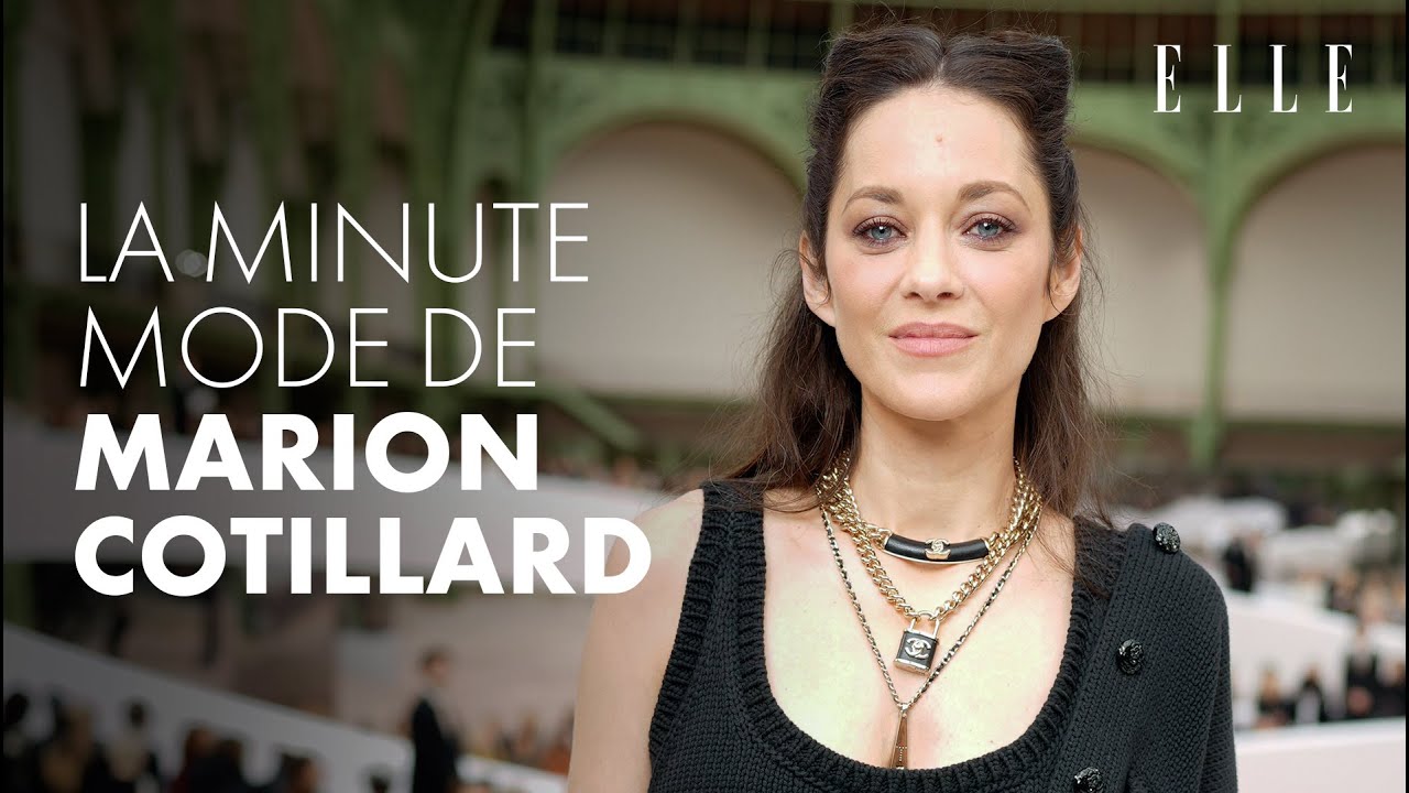 La minute mode de Marion Cotillard - YouTube