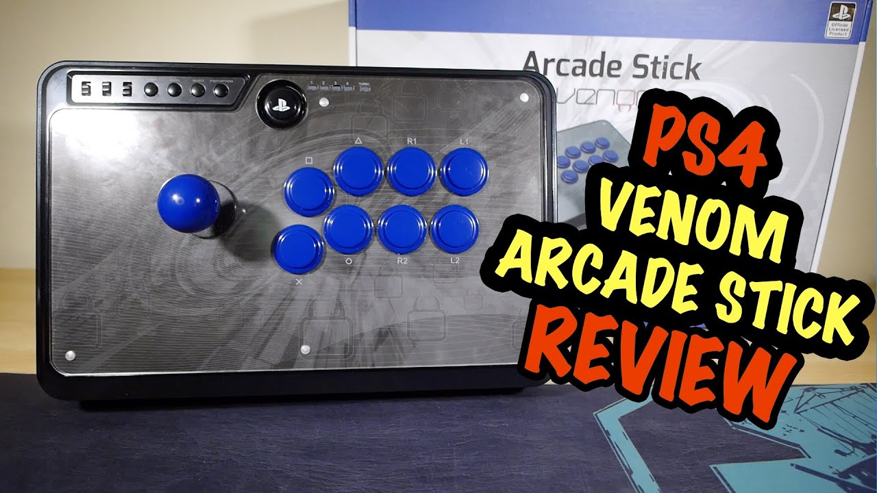 Mammoth stole lade PS4 Arcade stick “Venom” Review - YouTube