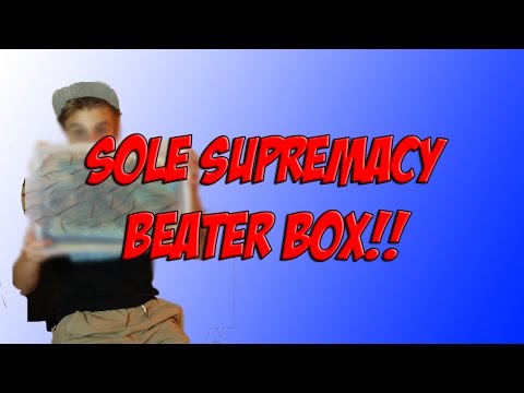 SOLE SUPREMACY BEATER BOX #3 MIXED SIZES!