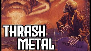 Old School Thrash Metal Backing Track in Em