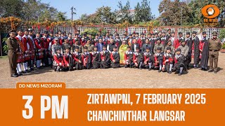 DD News Mizoram Chanchinthar Langsar | 7 February 2025 | 3:00 PM