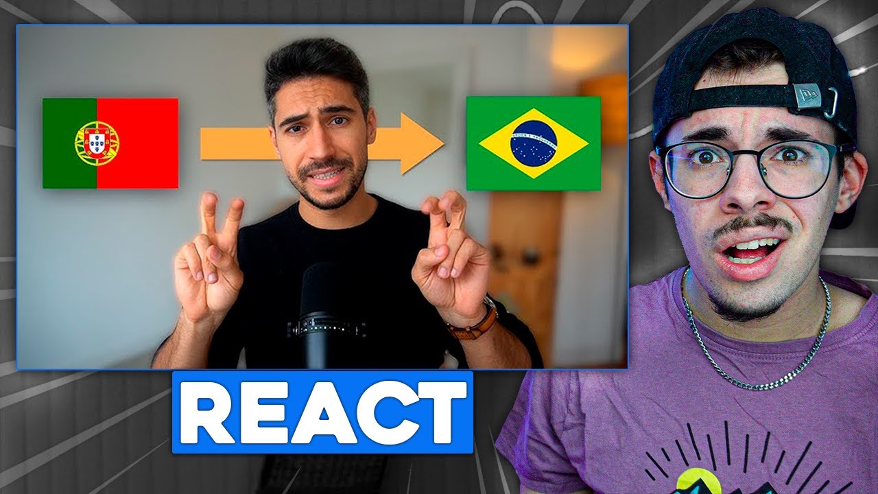 PORTUGUÊS REAGE A "A GRAMÁTICA PORTUGUESA ESTÁ FICANDO MAIS BRASILEIRA"!!!