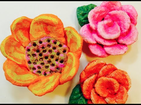 فيديو: طريقة صنع الزهور من عجينة الملح