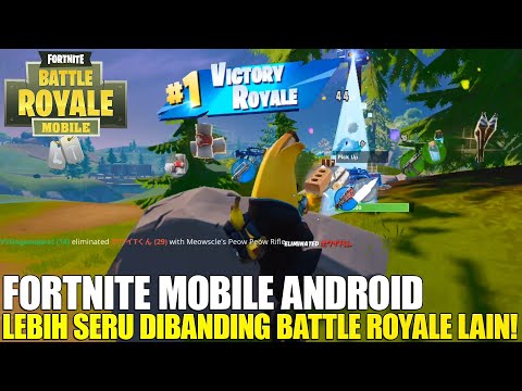 Akhirnya Resmi Rilis Di Playstore Fortnite Mobile 60 Fps Gameplay Buruan Di Coba Guys Youtube