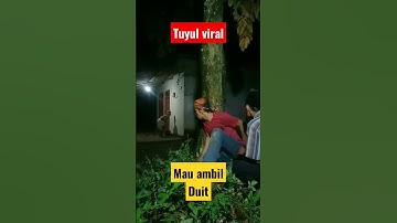 tuyul viral mau ambil duit warga