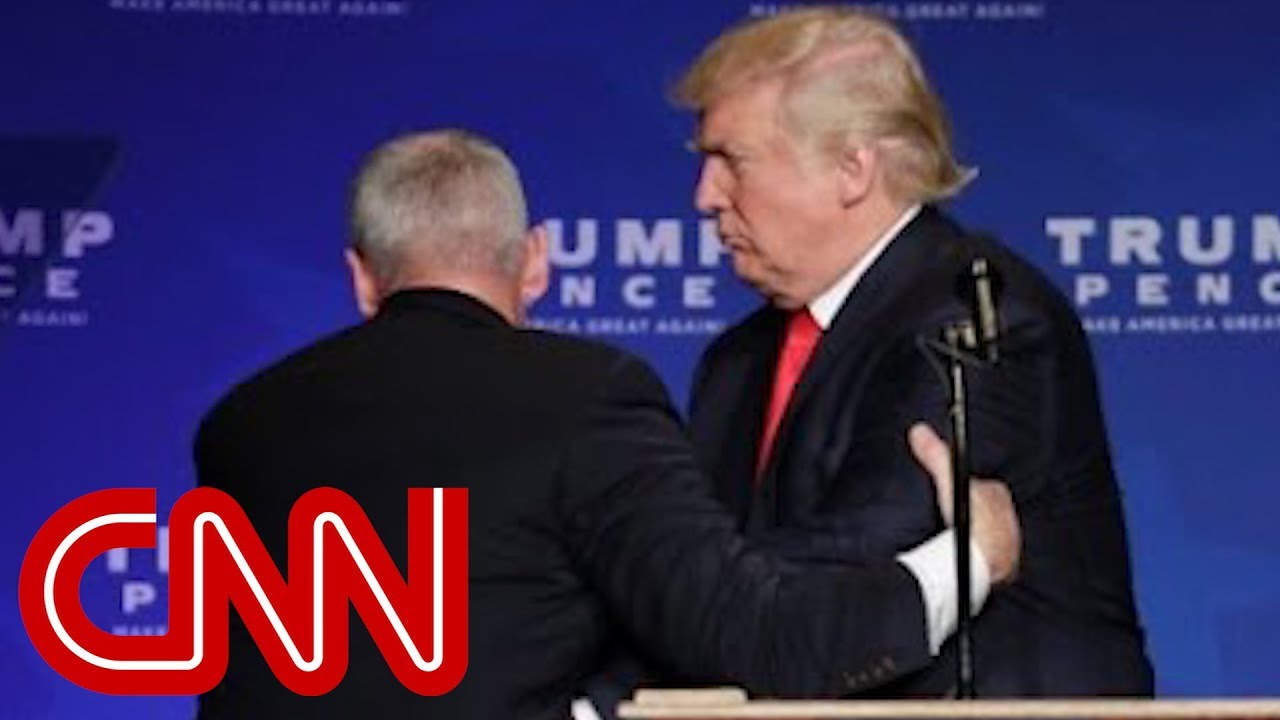 Download Donald Trump rushed off stage by Secret Service