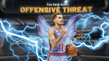 NEW BEST OFFENSIVE THREAT NBA 2K20 PLUS BADGES! BEST BUILD NBA 2K20! CAN DO EVERYTHING IN THE GAME!