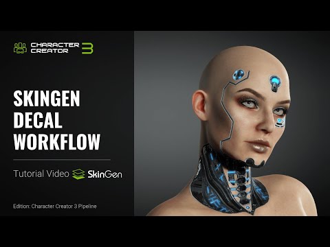 SkinGen Premium Plug-in Tutorial - Decal Tool Workflow