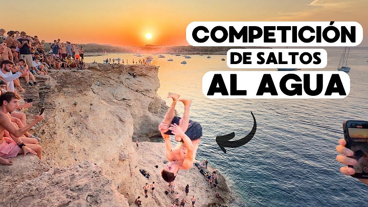 COMPETICIÓN de SALTOS AL AGUA | IBIZA CLIFF TOUR 2024