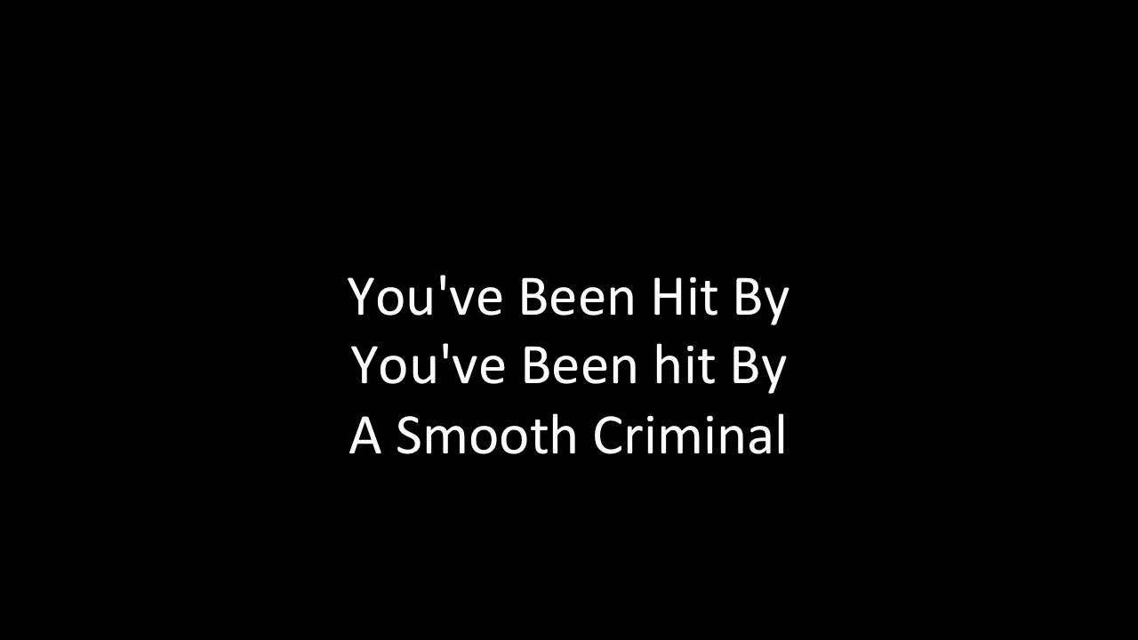 Michael Jackson Smooth Criminal Lyrics Youtube