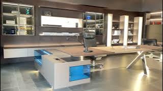 President Luxury Office Desk #ceodesk #luxuryoffice #officedesk  #officedesign #officefurniture