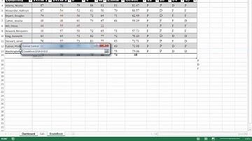Dashboard: Combo Box