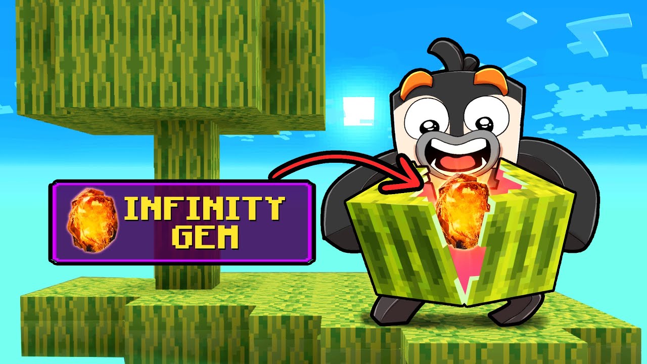 MELON SKYBLOCK SURVIVAL!? (Scramble Skyblock) YouTube