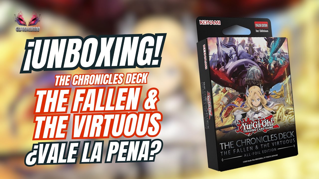 🔥UNBOXING🔥! The Fallen & The Virtuous Deck! ¿Vale la pena