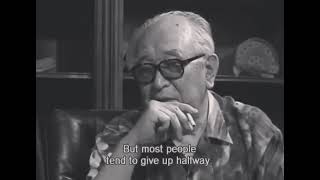 Akira Kurosawa on Writing