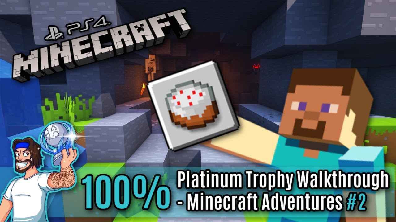Minecraft (PS4) Platinum Walkthrough - All Minecraft Trophies Guide - Part 2 - YouTube