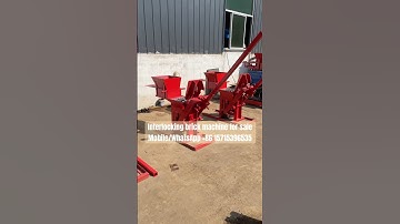 Geobeton compressed earth twin block making machine, fabricant de briques manuel #Geobeton