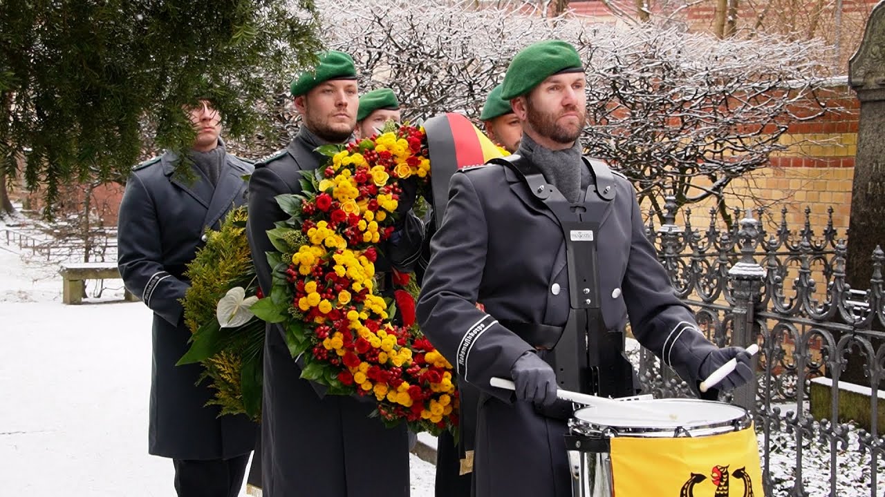 Kranzniederlegung 20. Todestag Bundespräsident a.D. Johannes Rau