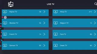 Arabic IPTV VMAX world channels 40 countries 5000+ channels 10000+ VOD screenshot 3